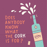 What The Cork Is for Paper Beverage Napkins