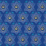 Elegant Hanukkah Vibrant Beverage Napkins