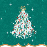 VINTAGE TREE BEVERAGE NAPKINS