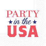 Party In The USA Paper Beverage Napkins