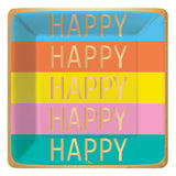 HAPPY HAPPY HAPPY DINNER PLATES