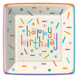 DASHES AND DOTS DINNER PLATE