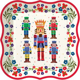 Festive Nutcracker Paper Dinner Plates