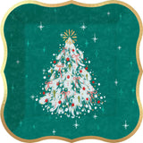 VINTAGE TREE DINNER PLATE