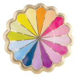 RAZZLE AND DAZZLE-PINWHEELS DESSERT PLATE