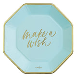 FANFARE AQUA DESSERT PLATE