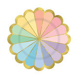 PASTEL PINWHEEL DESSERT PLATE