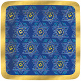 Elegant Hanukkah Vibrant Paper Side Plates