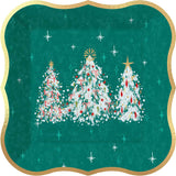 VINTAGE TREE DESSERT PLATE