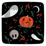 HALLOWEEN GRIN-GHOULS PAPER DESSERT PLATE