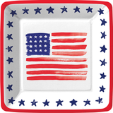 Star Spangled Paper Dessert Plates