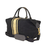 Black and Gold Brushed Weekender