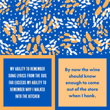 Song Lyrics Paper Beverage Napkins