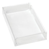 ACRYLIC GUEST TOWEL NAPKIN HOLDER