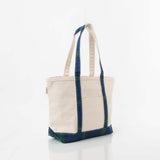 Medium Green Plaid Classic Tote