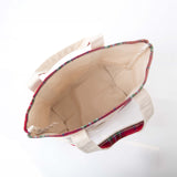 Small Red Plaid Classic Tote