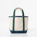 Small Green Plaid Classic Tote