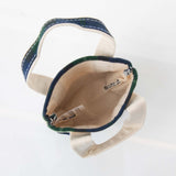 Green Plaid Mini Classic Tote