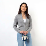 Green Plaid Mini Classic Tote