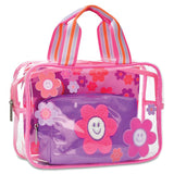 GROOVY SMILES COSMETIC BAG TRIO