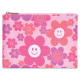 GROOVY SMILES COSMETIC BAG TRIO