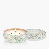 WILDFLOWERS 3 WICK TIN CANDLE