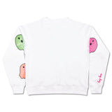 BOO CREW WHITE SWEATSHIRT