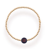 AUBURN LOGO GOLD BRACELET