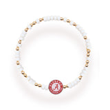 ALABAMA LOGO SPRINKLE BRACELET