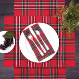 ARLINGTON PLAID NAPKINS