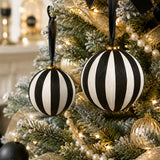 Striped Yarn Ball Ornament