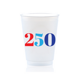 250 Years Celebration Frost Flex Cups