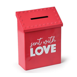 Valentine Tin Tabletop Mailbox