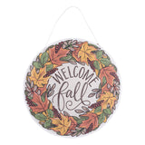 CANDY CANE WISHES/FALL LEAVES BURLEE