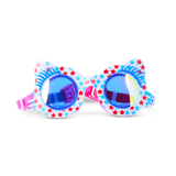 Purrfectly Patriotic Kids Swim Goggles