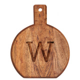Monogram Acacia Bevel Board Medium