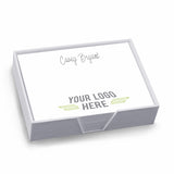 YOUR LOGO AGENDA - WHITE WITH HOLDER