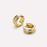 Asher Triple Huggie Earrings