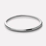 Brynley Silver Bangle Bracelet