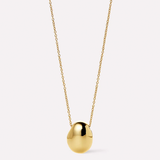 Pebble Mini Gold Pendant Necklace