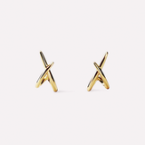 Sloane Gold Stud Earrings