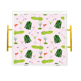 Golf Pattern Acrylic Tray
