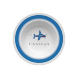 Personalized Airplane Kids Bowl