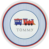 Personalized All Aboard Kids Plate