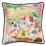 ATLANTA HAND EMBROIDERED PILLOW