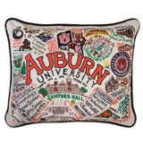 AUBURN UNIVERISTY COLLEGIATE EMBROIDERED PILLOW