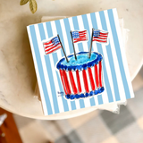 American Birthday Paper Beverage Napkins