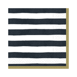 Bold Strokes-Black Beverage Napkin