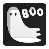 Ghostly Boo Paper Dessert Plate