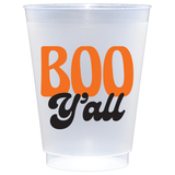 Boo Y'all 16 oz Frost Flex Cups Set of 10